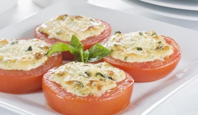 Baked Parmesan Tomatoes